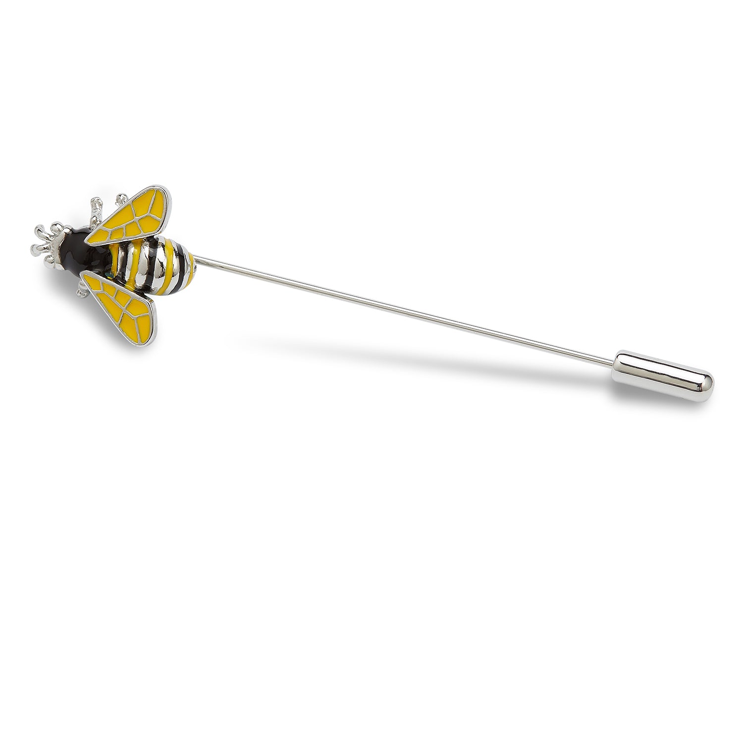Yellow Bumble Bee Lapel Pin