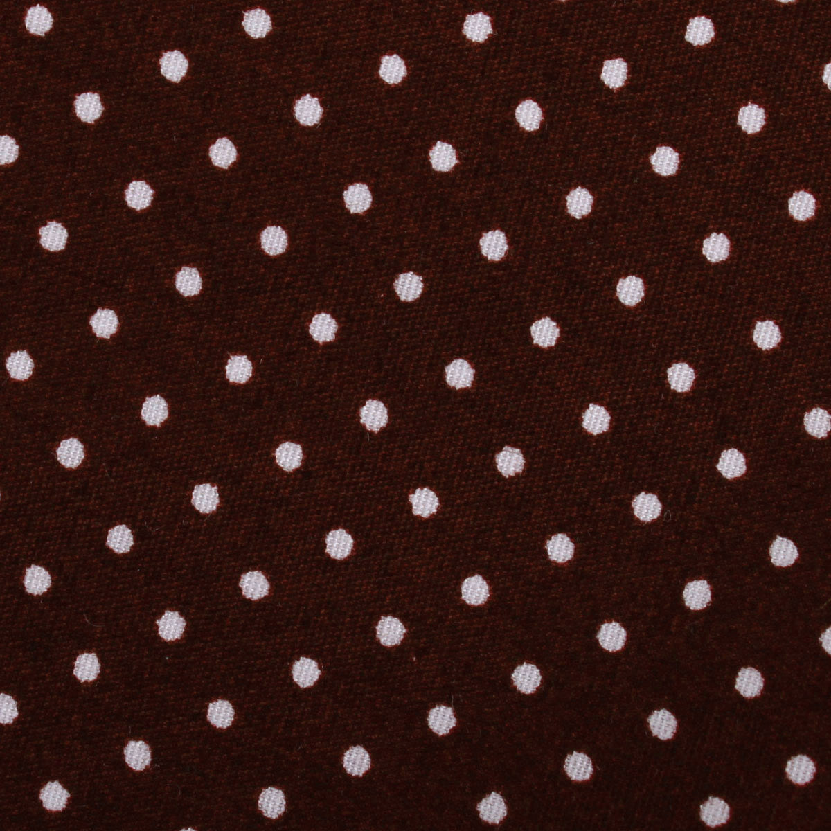 Burgundy Cotton Polkadot Fabric Mens Diamond Bowtie