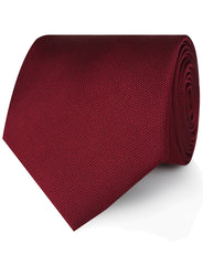 Burgundy Weave Neckties