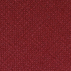 Burnt Burgundy Basket Weave Linen Pocket Square Fabric