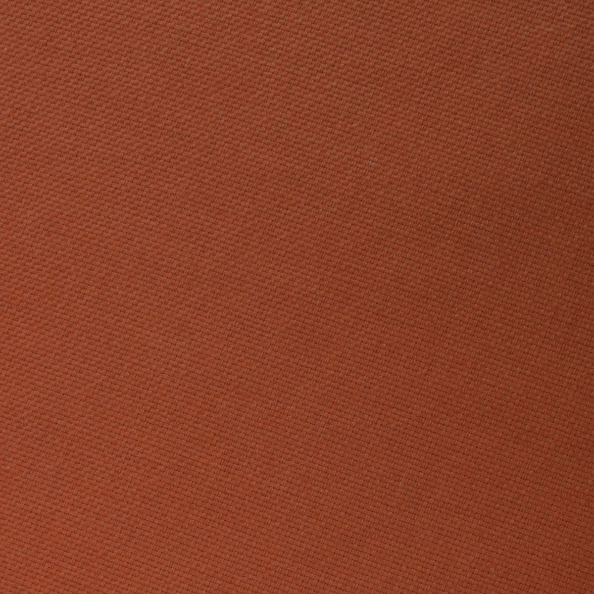 Burnt Terracotta Orange Linen Pocket Square Fabric