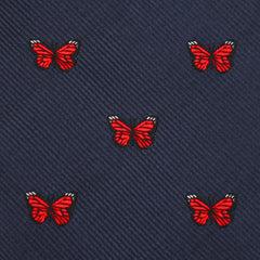 Butterfly Necktie Fabric