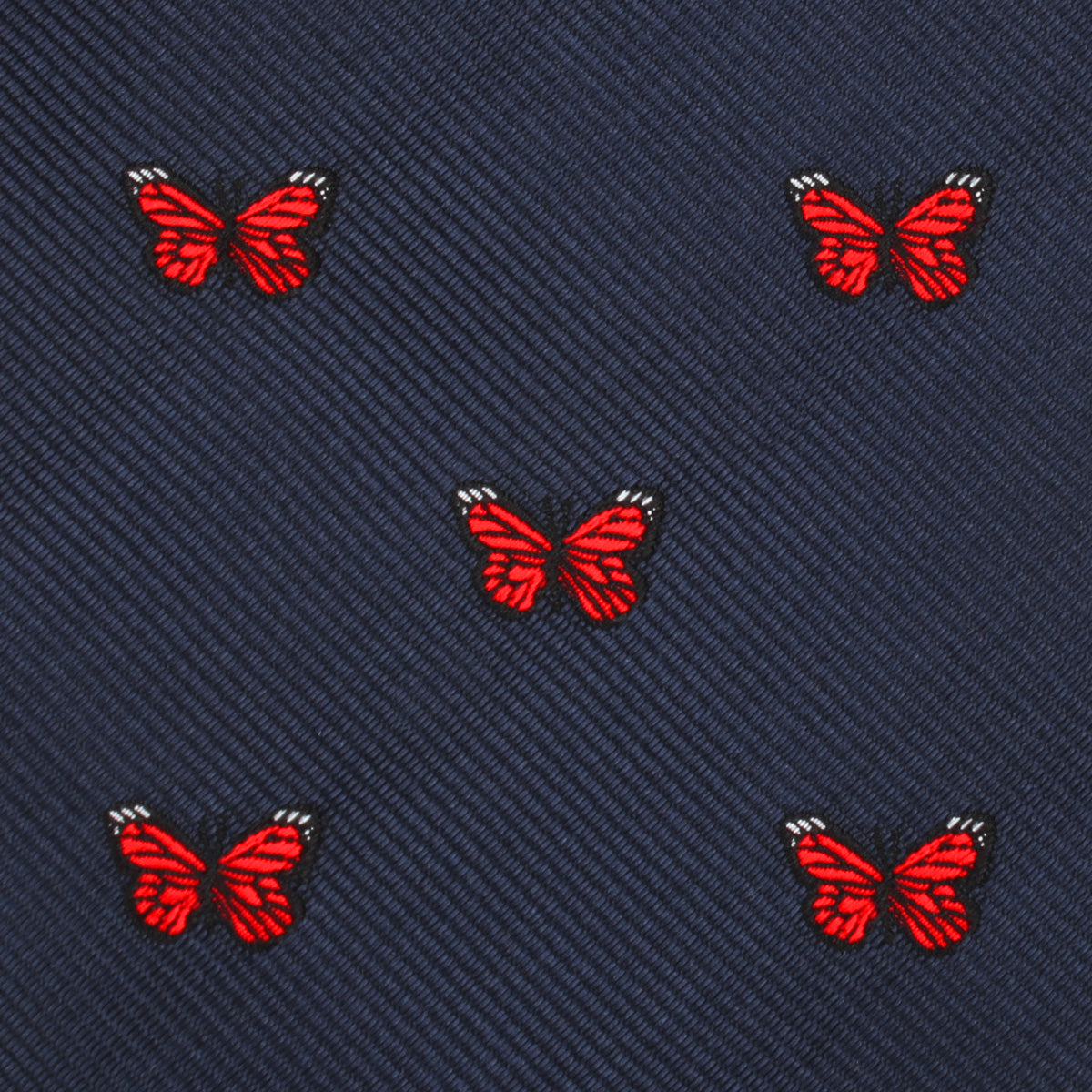 Butterfly Pocket Square Fabric