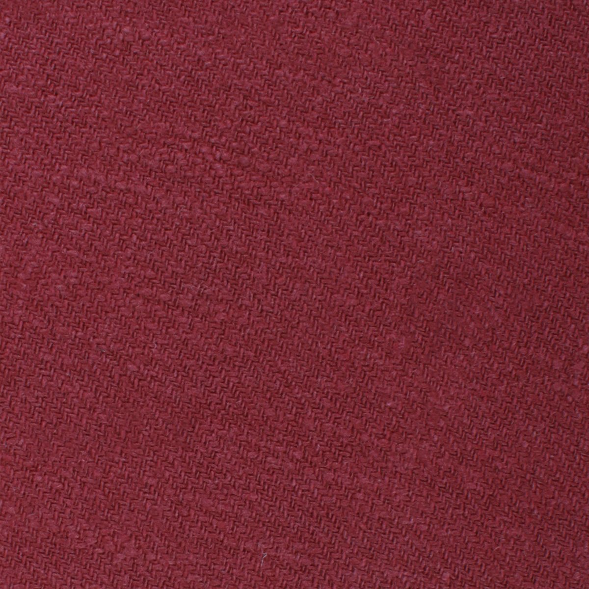 Cabernet Burgundy Linen Necktie Fabric