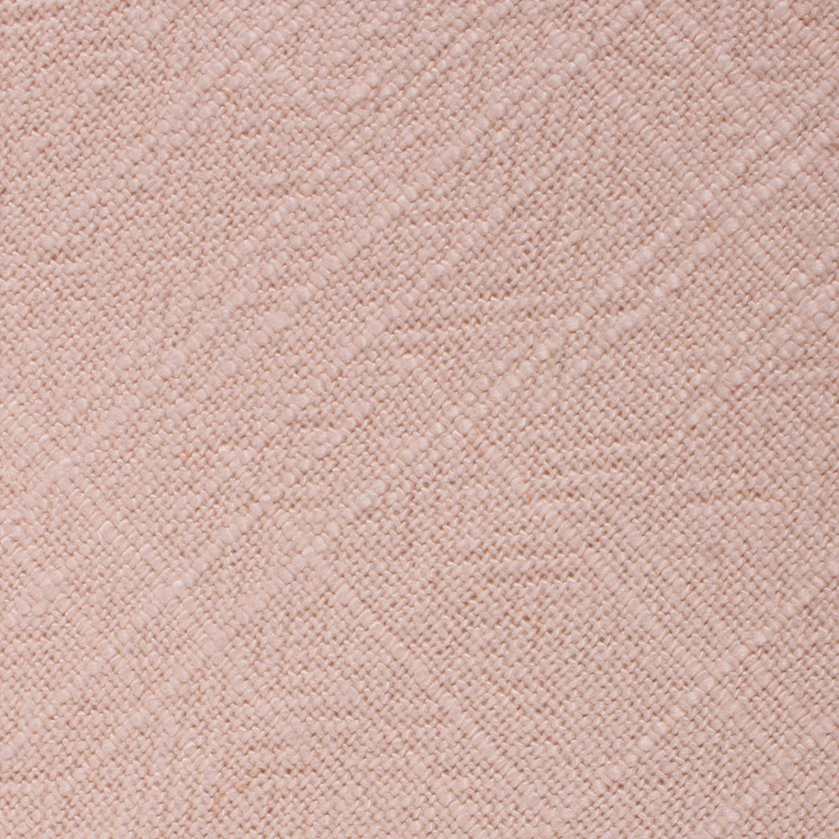Cameo Beige Pink Chenille Linen Pocket Square Fabric