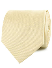 Canary Blush Yellow Weave Neckties
