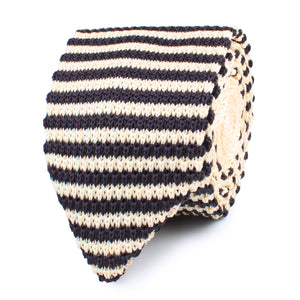 Cape Honey Ivory Knitted Tie