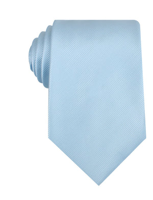 Capri Blue Twill Necktie