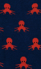 Caribbean Octopus Low Cut Socks Pattern
