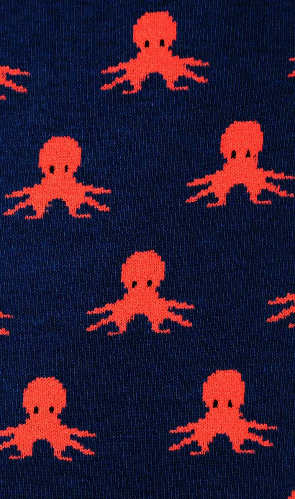 Caribbean Octopus Socks Fabric