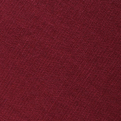 Carmine Burgundy Linen Bow Tie Fabric
