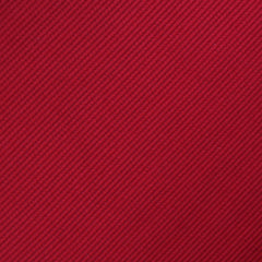 Carmine Red Twill Bow Tie Fabric