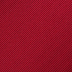 Carmine Red Twill Pocket Square Fabric