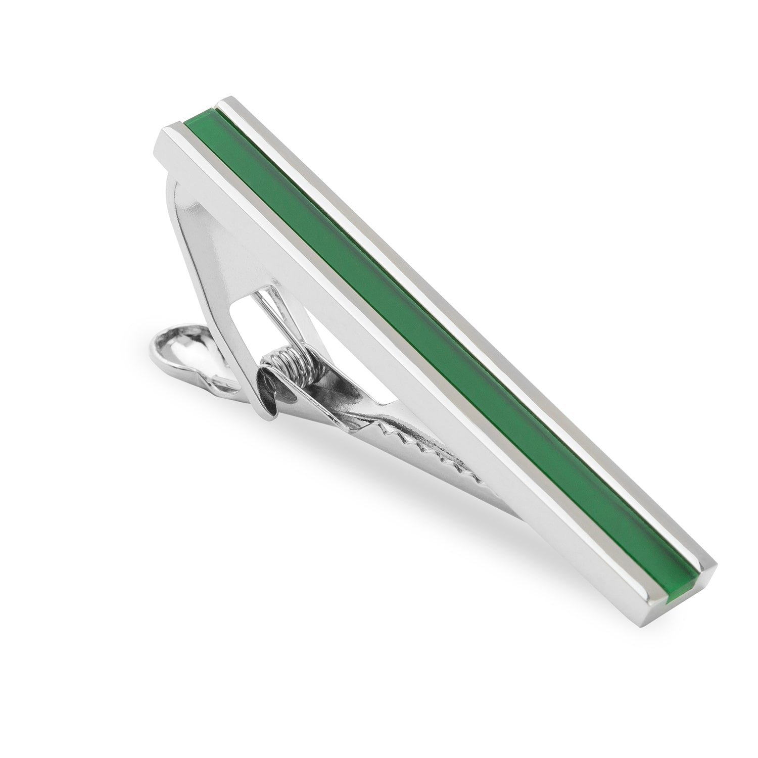 emerald tie tack