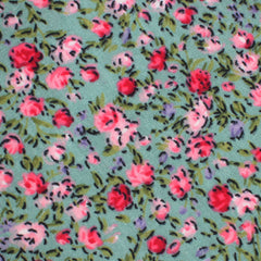 Centifolia Floral Roses Pocket Square Fabric