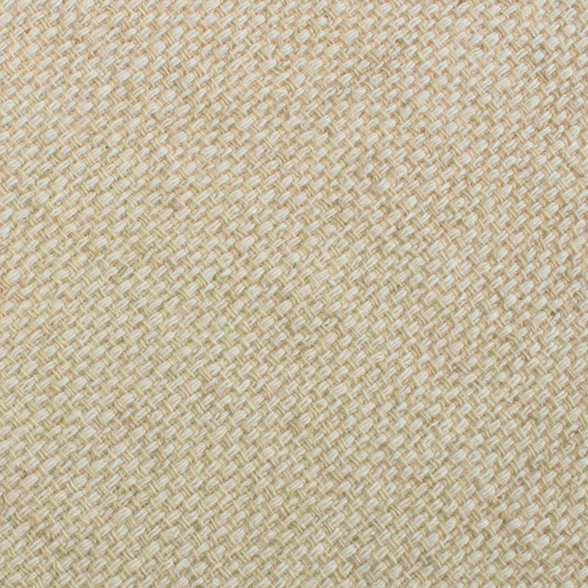 Champagne Basket Weave Linen Necktie Fabric