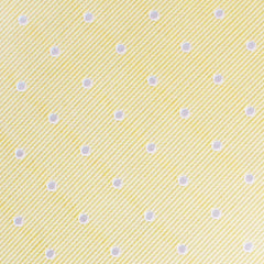 Champagne Polka Dot Kids Bow Tie Fabric