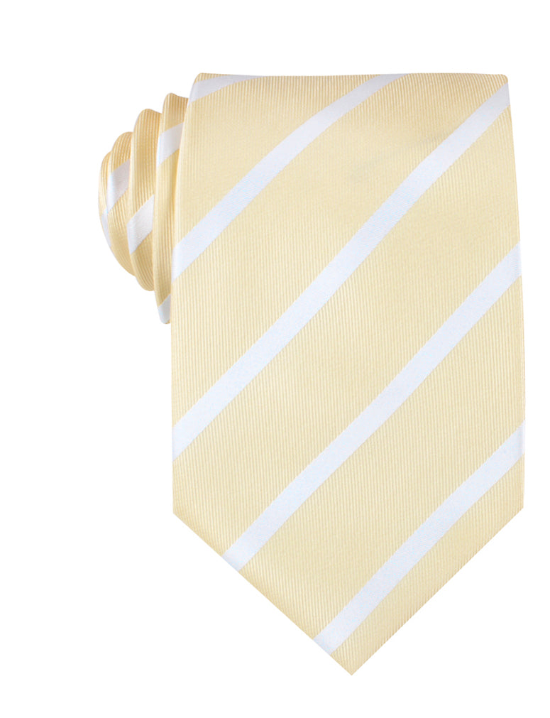 Champagne Stripe Necktie