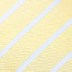 Champagne Stripe Pocket Square Fabric