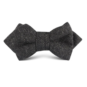 Charcoal Donegal Kids Diamond Bow Tie