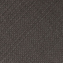 Charcoal Graphite Weave Linen Skinny Tie Fabric