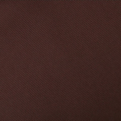 Chocolate Brown Twill Necktie Fabric