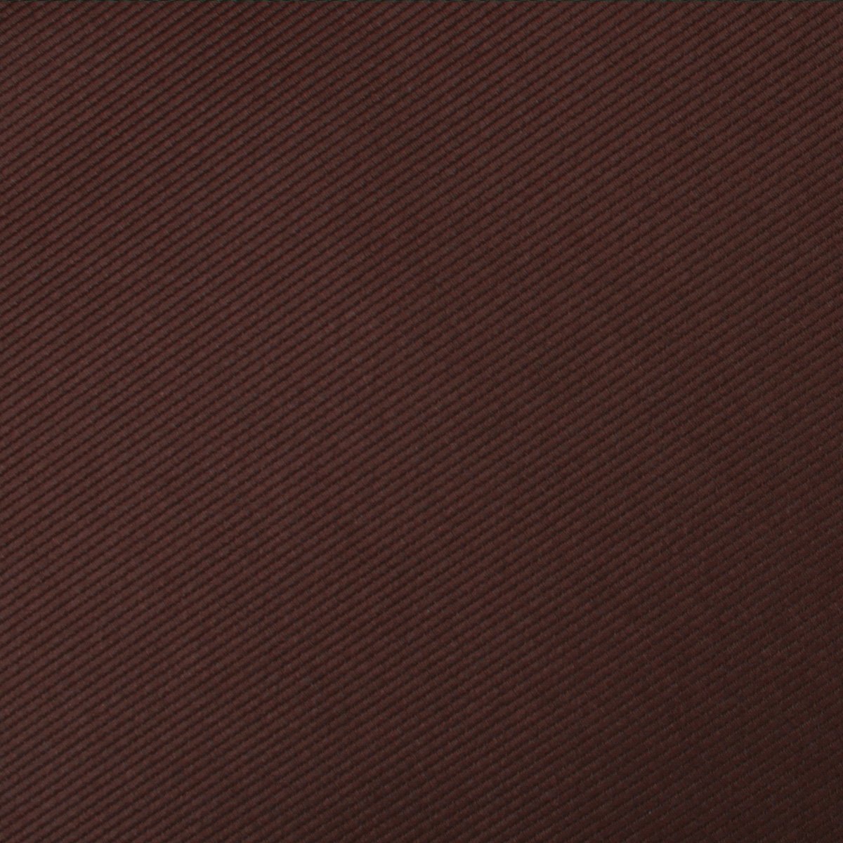 Chocolate Brown Twill Pocket Square Fabric