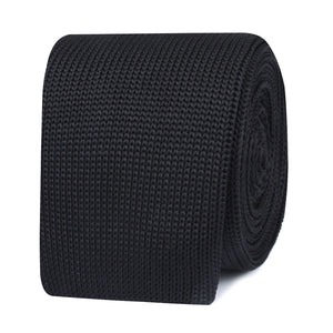 Chopin Black Knitted Tie