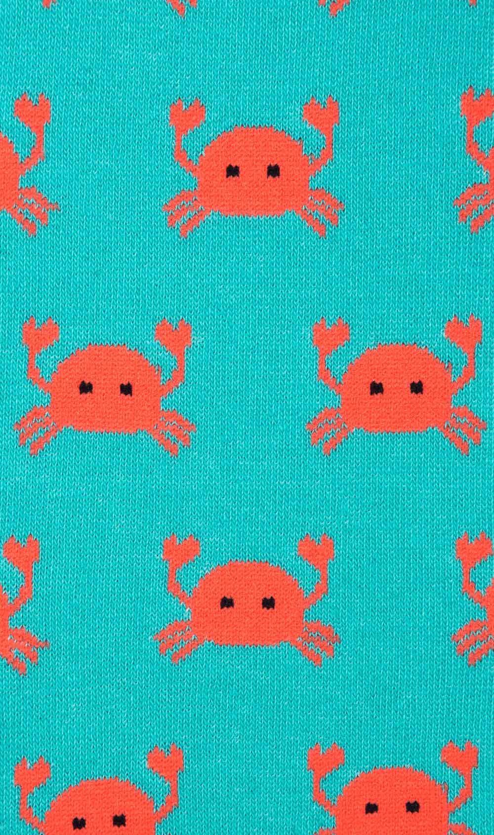 Christmas Islands Crab Socks Fabric