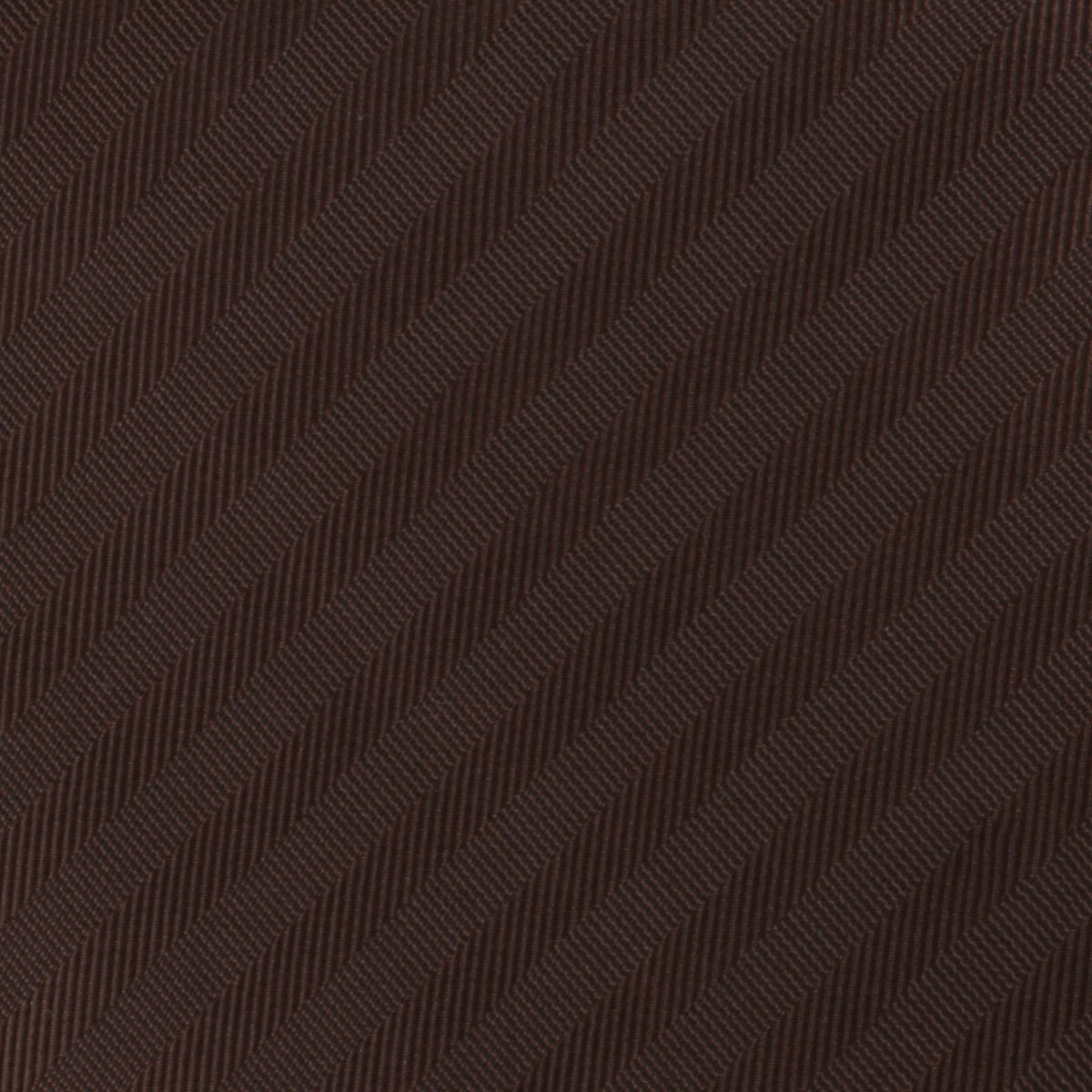 Cinnamon Brown Striped Skinny Tie Fabric