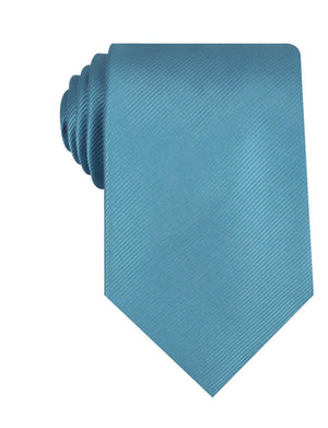 Coastal Blue Twill Necktie