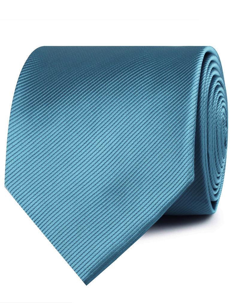 Coastal Blue Twill Neckties