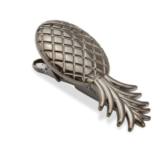 Colombian Pineapple Gunmetal Tie Bar