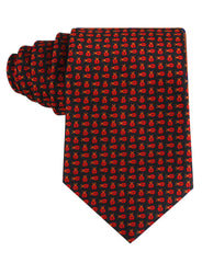 Coquelicot Red Beetle Tie
