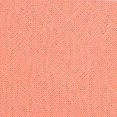 Coral Pink Linen Fabric Bow Tie L170