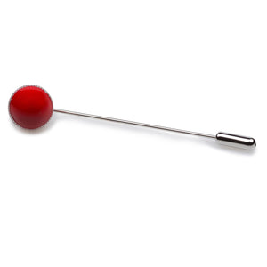 Cricket Ball Lapel Pin