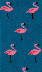 Cuba Beach Flamingo Low Cut Socks Pattern