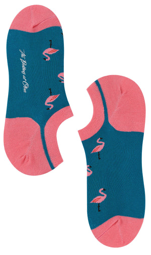 Cuba Beach Flamingo Low Cut Socks