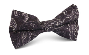 Culaccino Kettle Black Paisley Bow Tie