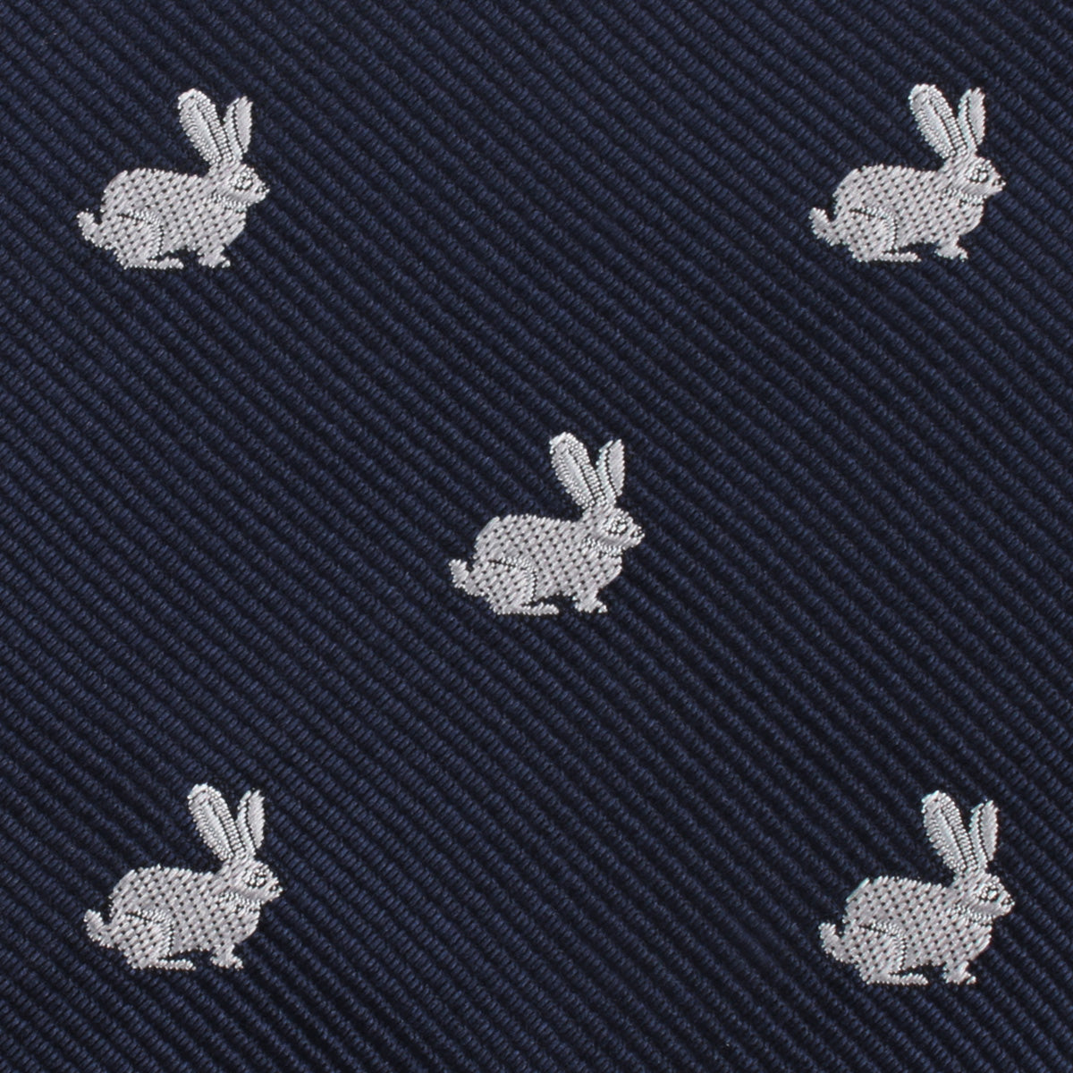 Curious Rabbit Pocket Square Fabric