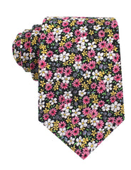 Daffodil Floral Tie