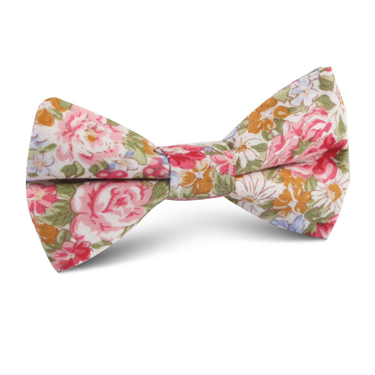 Daisy Floral Kids Bow Tie