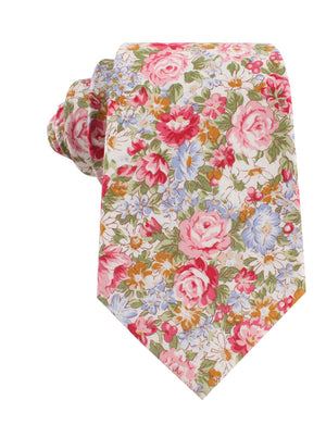 Daisy Floral Tie