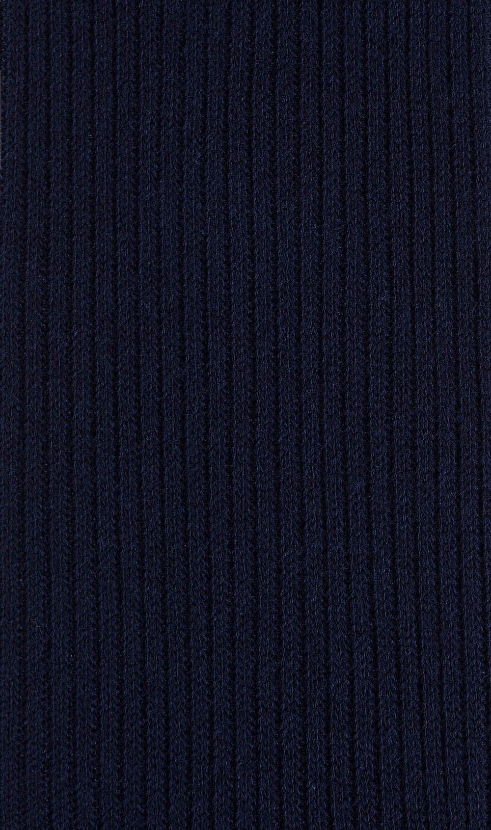 Dark Midnight Navy Blue Ribbed Socks Pattern