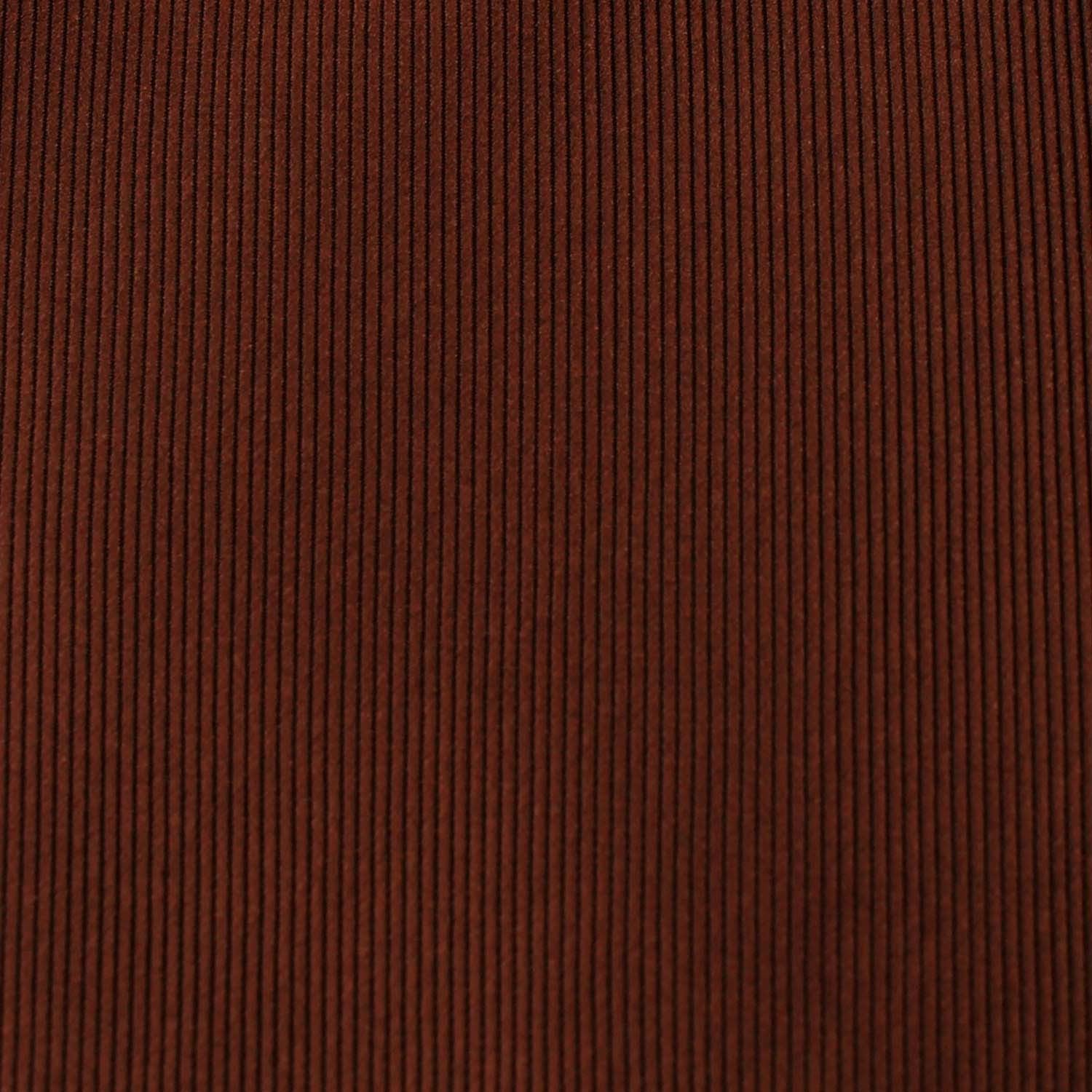 Dark Brown Fabric Self Tie Diamond Tip Bow TieX521