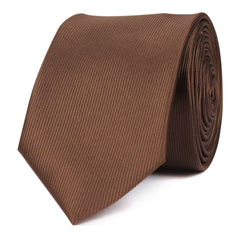 Dark Brown Skinny Tie OTAA roll