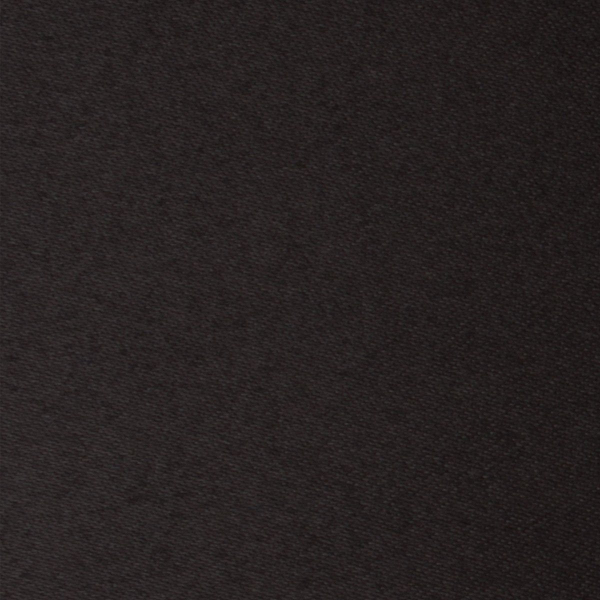Dark Brown Truffle Satin Pocket Square Fabric
