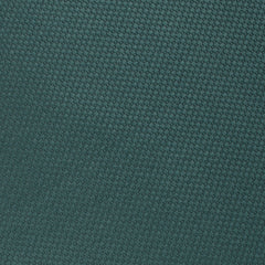 Dark Green Basket Weave Pocket Square Fabric