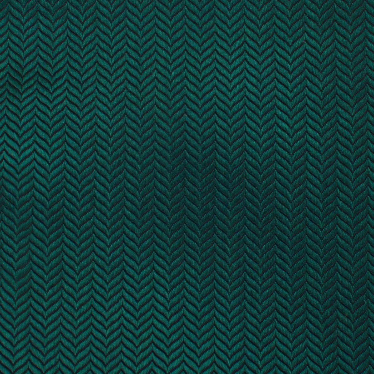 Dark Green Herringbone Bow Tie Fabric