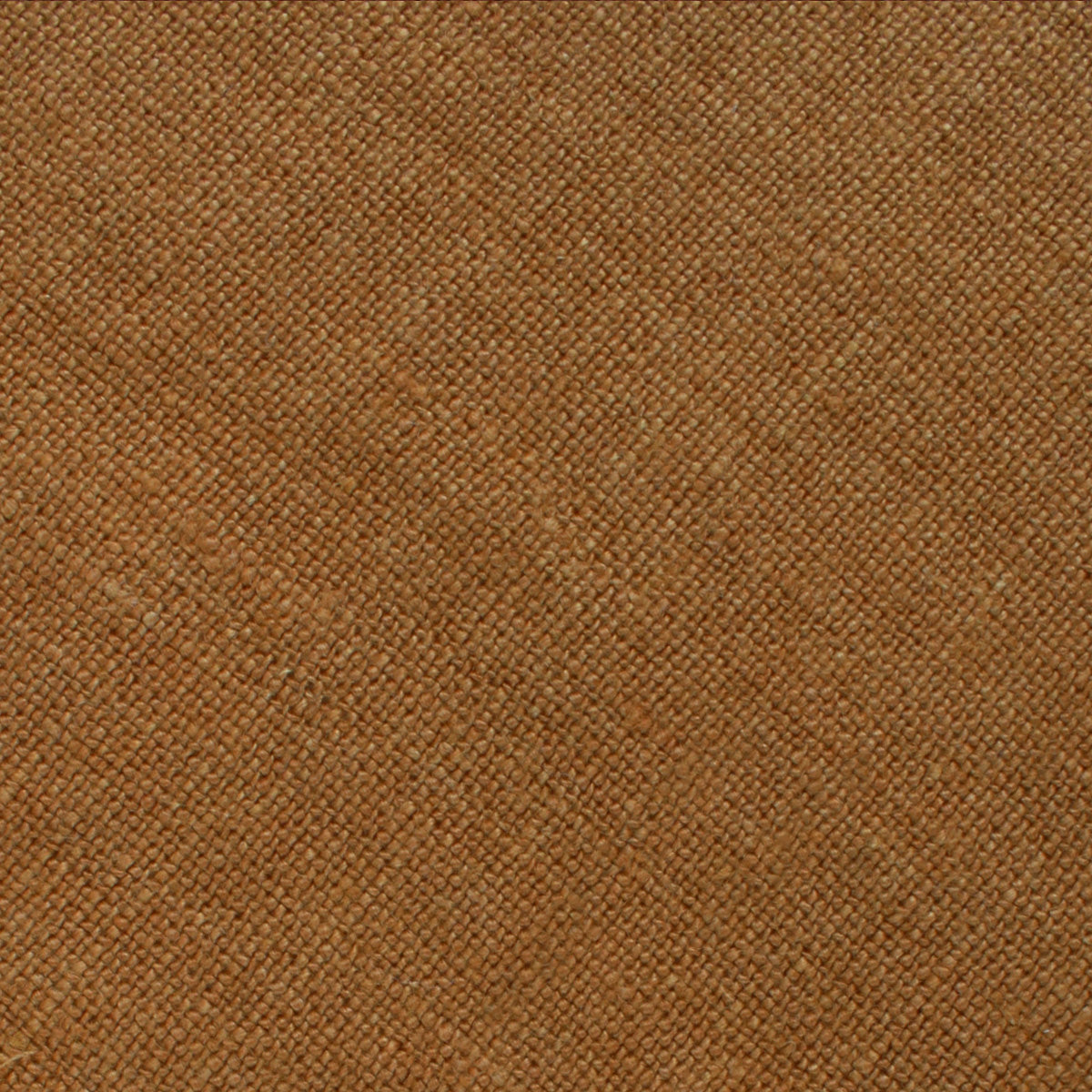 Dark Mustard Brown Linen Pocket Square Fabric